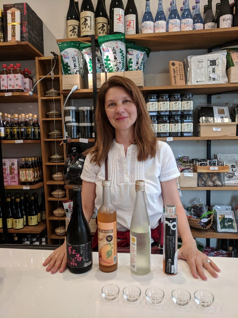 Sake, umeshu and yuzu liqueur from Paris 