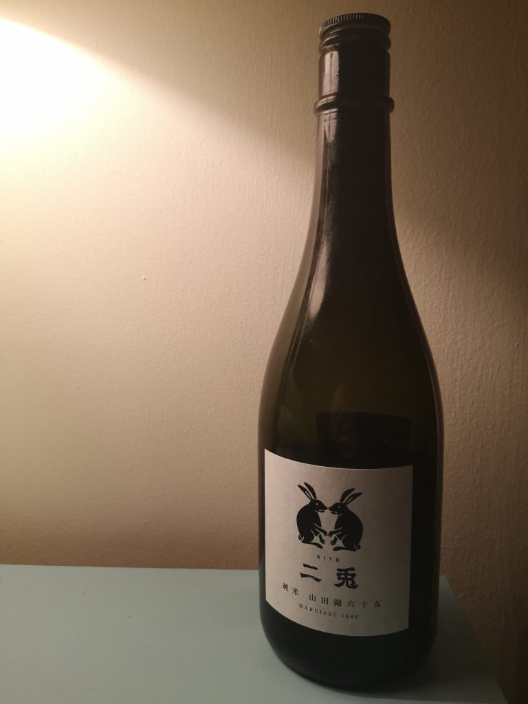 Maruishi Nito ‘White Rabbit Label’ Yamadanishiki 65 junmai