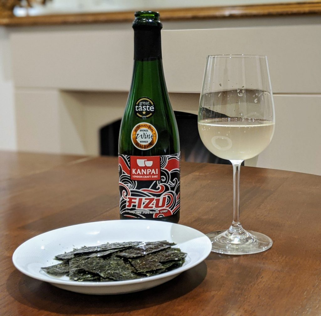 Kanpai Fizu sparkling sake